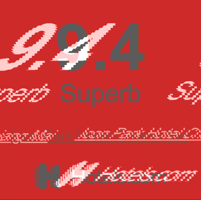 Verified guest review of Icon Park Hotel Chiang Mai praising the convenient 4-star location near the North Gate.